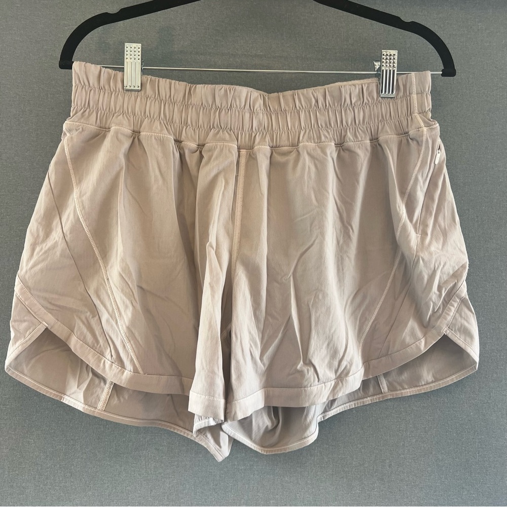 Lululemon "Track That" lined running shorts